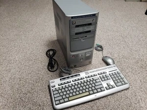 HP Pavilion a1510n Desktop Computer Bundle AMD Athlon 64 No HDD AS-IS PC Repair - Afbeelding 1 van 11