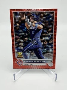 2022 Topps Series 1 Red Foil /199 Patrick Wisdom #271 - Foto 1 di 7
