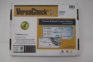 Simplify Check Creation w/ VersaCheck X1 Gold 2022 Business & Personal Software - Picture 1 of 3