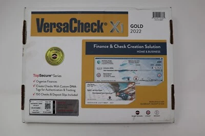 Simplify Check Creation w/ VersaCheck X1 Gold 2022 Business & Personal Software - Image 1 of 3