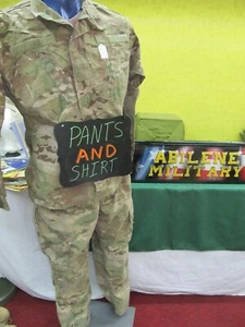 ISSUE OCP MULTICAM SHIRT AND PANTS UNIFORM SET FRCU INSECT XSMALL REG NEW - Picture 1 of 1
