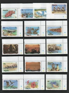 ANGUILLA SG 485-500 1982 FISCHE, VÖGEL UND INSELLEBEN. FEIN GEBRAUCHT. - Bild 1 von 2