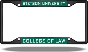 Stetson LAW Black License Plate Frame - Picture 1 of 1