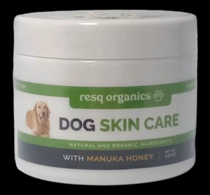 NEW Resq Organics Dog Skin Care Balm Cruelty Free Natural Organic USA Made 2 oz
