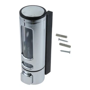400ml Wall Mounted Soap Dispenser ABS Kitchen Bathroom Hand Soap Shampoo Holder - Picture 1 of 29