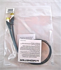 Cable Monster HDMI 800HD ULTRA ALTA VELOCIDAD 1m/3,28' HDTV Blu-Ray con Ethernet - Imagen 1 de 9