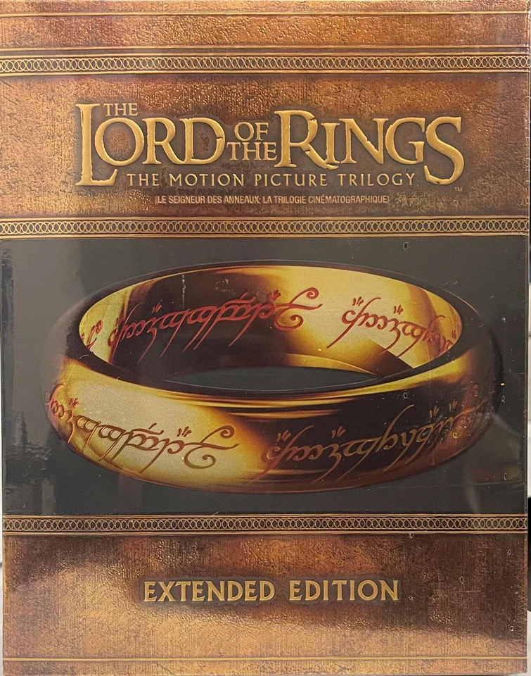 The Lord of the Rings The Motion Picture Trilogy Extended Edition Blu-ray Set  - Image 1 of 1