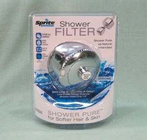 SHOWER FILTER Sprite Showers Model SL2-CM Chrome Slim-Line 2 NEW SEALED - Picture 1 of 7