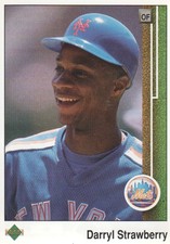 1989 Upper Deck New York Mets Baseball Card #260 Darryl Strawberry