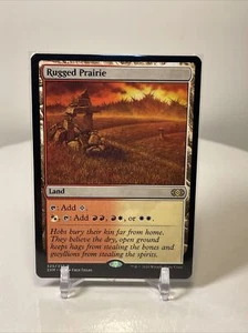 Magic Gathering-MTG-Rugged Prairie-Double Masters-PACK FRESH-NON FOIL - Picture 1 of 5