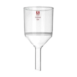 Lab Supply Sand Core Filter Funnel 35ml-2000ml Borosilicate Glass G1-G6 Cores - Picture 1 of 9