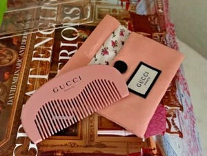 NEW! Gucci Beauty Small Comb & Pouch Bag Designer VIP Gift With Box - Picture 1 of 3