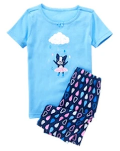 NWT Gymboree Girls Gymmies pajamas Frenchie Ballerina Shortie set many sizes - Picture 1 of 1