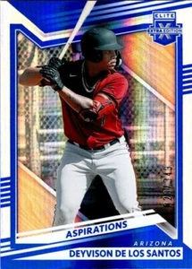 2022 Elite Extra Edition #109 Aspirations RC Blue /349 Deyvison De Los Santos - Picture 1 of 2