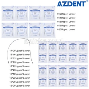 Dental Orthodontic Super Elastic Arch Wire NITI Reverse Curve Round/Rectangular - Picture 1 of 43