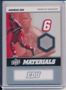 MAURICE EDU 2008 UPPER DECK MLS MATERIALS GAME USED RELIC #MM-20