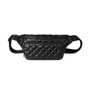 Damas Nailon Amortiguador Edredón Cintura Fanny Pack Bolso Bum - Imagen 1 de 7