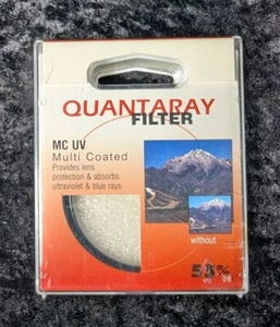 MC UV-Objektivfilter 55 mm Quantaray (Multi Coated) - Bild 1 von 4