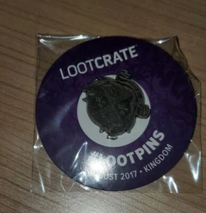 Loot Crate Metall Pin August 2017 Kingdom Lootpins Sammlerstück Pin Rückseite - Bild 1 von 2