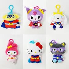 Hello Kitty + Friends Series 3 Plush Danglers : Complete Set of 6 ! NEW + Loose