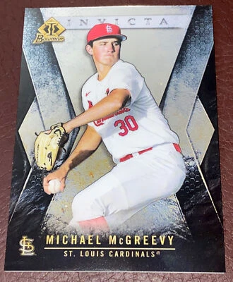 2021 Bowman Draft MICHAEL McGREEVY *Invicta SP!  1st Bowman Year!* Cardinals - Image 1 of 2
