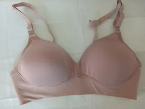 Warners Simply Perfect Super Soft Wireless Lightly Padded Comfort Bra Rose 34B - Picture 1 of 4