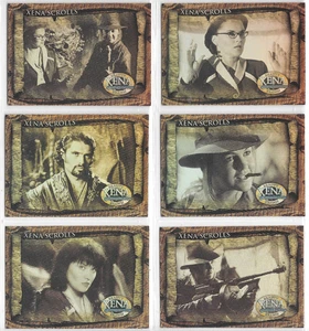 Xena - Beauty & Brawn 6-Card Xena Scrolls Chase Set - NM Rittenhouse - Picture 1 of 2