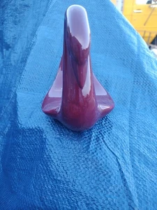 Vintage Swan Hand Towel Holder Mauve Pink JC Penney Berry 17 Mid-century Retro - Picture 1 of 7