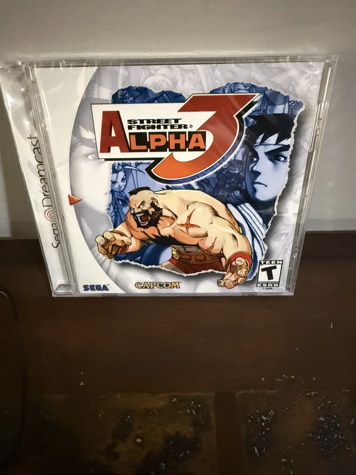 STREET FIGHTER ALPHA 3 Sega Dreamcast Video Game BRAND NEW Factory Sealed USA - Image 1 of 4
