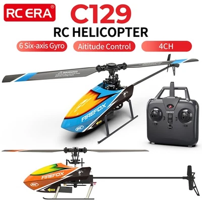RC ERA C129 RC Helicopter Airplane 4CH Aititude Control 6-axis Gyro For Beginner - Image 1 of 4