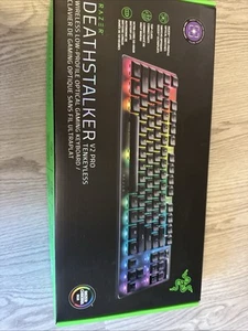 Razer DeathStalker V2 Pro TKL Wireless Gaming Keyboard - Picture 1 of 2