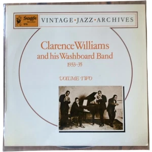Clarence Williams Washboard Band 1933-35 Volume Two LP Swaggie Records - Picture 1 of 17
