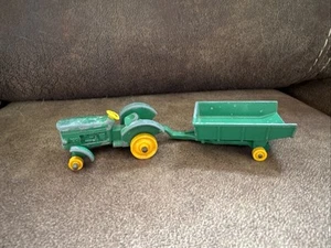 Vintage Matchbox Series No.50 John Deere Tractor and Trailer Made by Lesney - Picture 1 of 3
