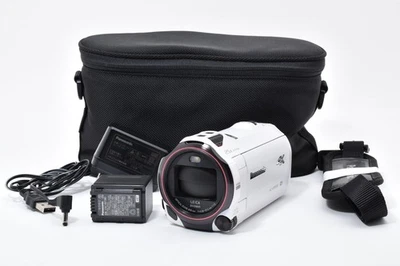 【Top mint】Panasonic HC-VX985M White4K VideoCamera Camcorder w/Battery,Charger#72 - Image 1 of 4