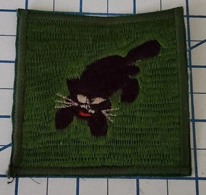 Vietnam War BLACK CATS Recon Special Forces Ops RT US Army Shoulder Patch Cloth - Picture 1 of 2