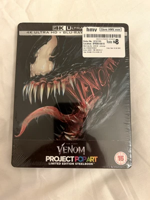 Venom [Limited Edition] [SteelBook] (4K UHD Blu-ray/Blu-ray) - Image 1 of 2