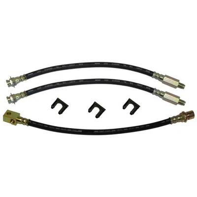 Kit de manguera de freno de goma frenos de tambor delanteros 1969-70 Pontiac Bonneville Catalina 3 piezas Foto 1 de 4
