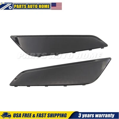 1 Pair Gloss Black Fender Duct Trim L+R Fit For 2017-2020 BMW G30 5 Series USA Foto 1 de 4