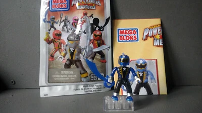 Mega Bloks Power Rangers , blue ranger Super Megaforce Series 2 Figure ,  - Image 1 of 3