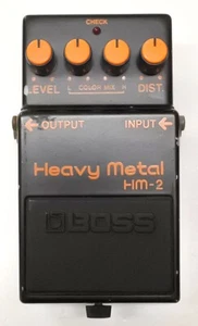 BOSS HM-2 Heavy Metal Guitar Effects Pedal MIJ 1985 #745 DHL Express or EMS - Picture 1 of 12