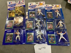 (9) Starting Lineup 1989 SLU MLB B.J. Surhoff, Rob Deer, Plesac, Braggs Brewers - Foto 1 di 7