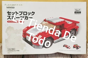 JAPAN TOY BUILDING STACKNG BLOCKS 3 IN 1 CAR FITS MINISO BLOCKS & OTHERS READ - Picture 1 of 6
