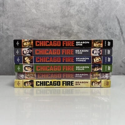lot of (6) Chicago Fire DVD Sets, Season 1 2 3 4 5 6 (2012-2018) NEW SEALED - Image 1 of 4
