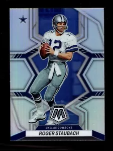 2022 MOSAIC SILVER PRIZM #57 ROGER STAUBACH COWBOYS - Picture 1 of 1