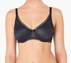 NWT Triumph Women 32D Deep Water Blue Infinite Sensation Minimizer Underwire Bra - Picture 1 of 3