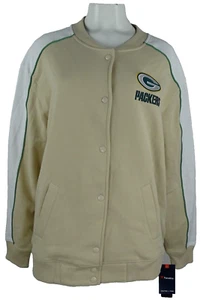 Green Bay Packers NFL Fanatics Women's Button-Up Jacket - Picture 1 of 8