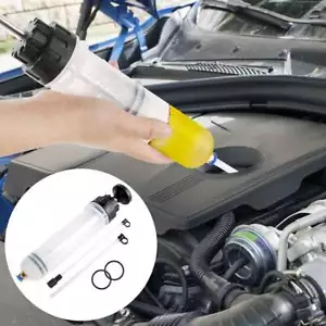 Fluid Extraction Filling Syringe Transfer Liquid Pump Oil Extractor Automotive - Foto 1 di 12