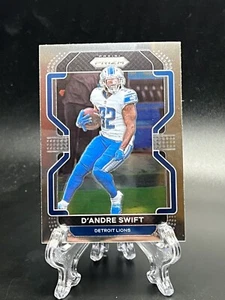 2021 D'ANDRE SWIFT PRIZM FOOTBALL Detroit Lions #149 - Picture 1 of 2