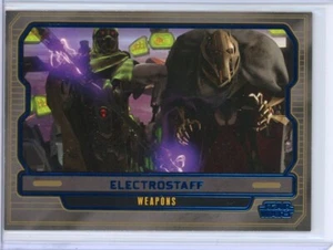 2013 Topps Star Wars Galactic Files 2 Electrostaff Blue Foil Parallel #282/350 - Bild 1 von 2