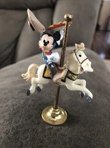 Walt Disney Company Willitts Designs 63058 Mickey Mouse Figurine Carousel Horse - Picture 1 of 7